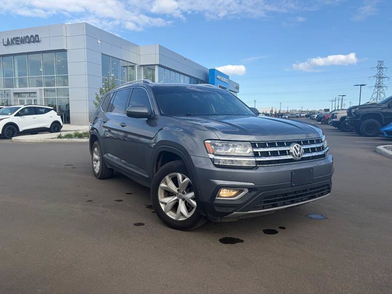 2018 Volkswagen Atlas Execline 3.6 FSI 4MOTION Grey Sherwood Park - photo #1