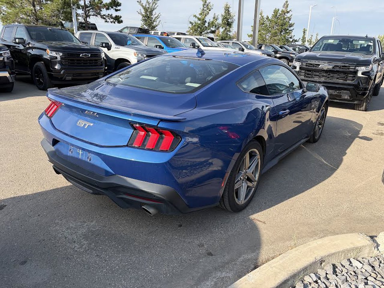 2024 Ford Mustang GT Premium Fastback Blue Sherwood Park - photo #4