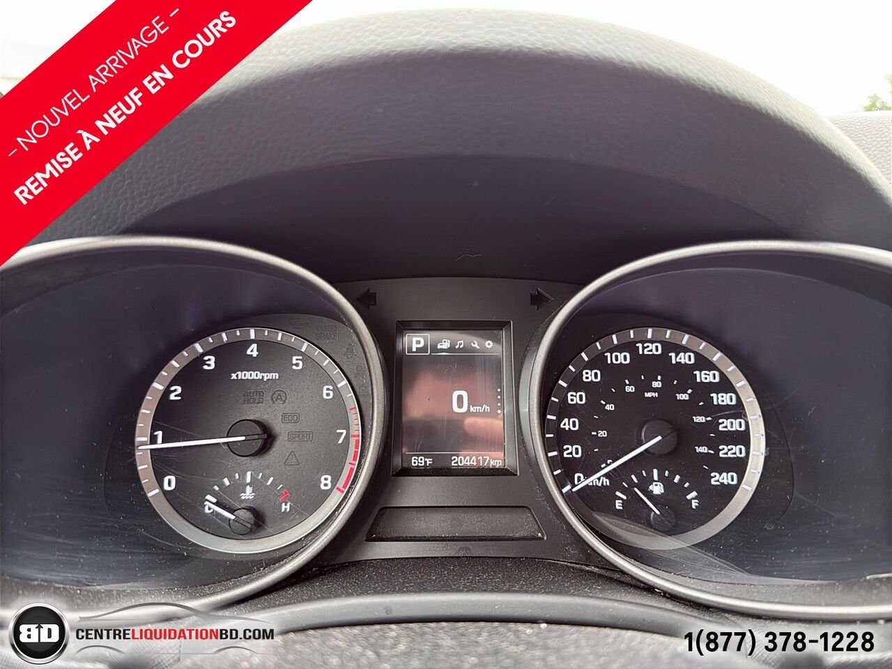 2017 Hyundai Santa Fe Sport PREMIUM AWD 2.4L | BD0351 Bronze Granby - photo #12