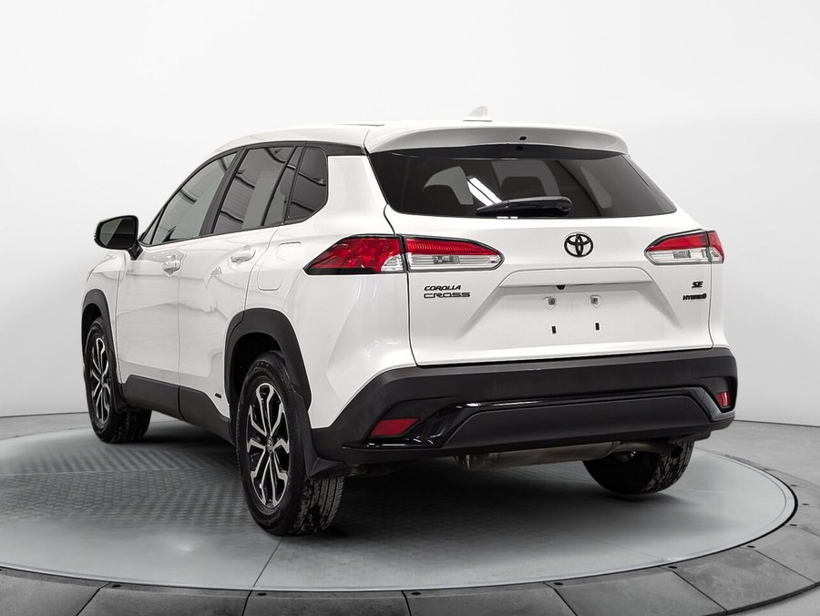 Toyota Corolla Cross AWD AWD Hybrid SE Sièges Chauffants 2023 Blanc