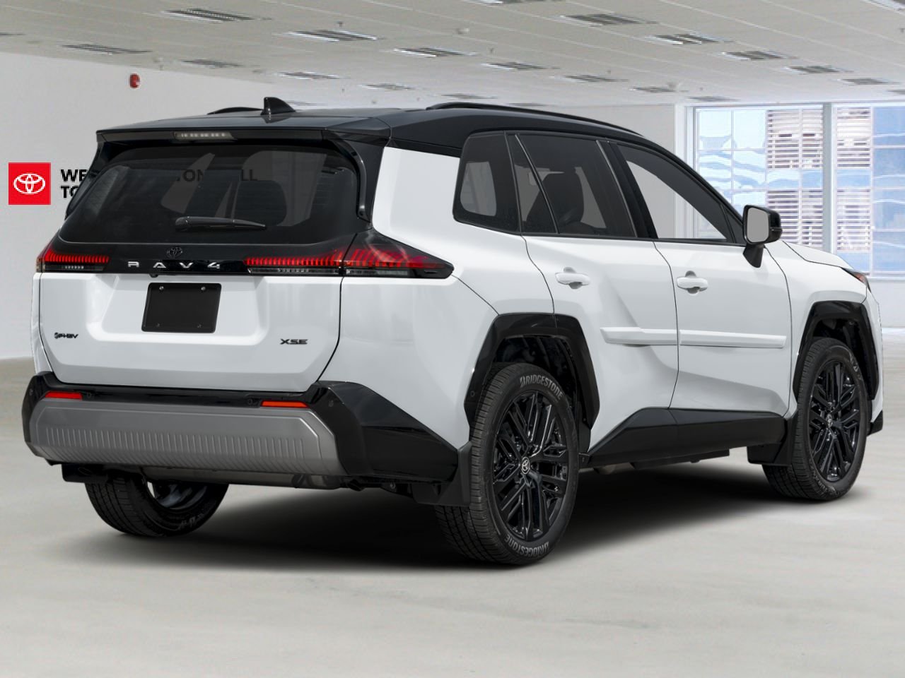 2026 Toyota RAV4 Plug-In Hybrid 2602202 | XSE Wind Chill Pearl w/Black Roof Edmonton - photo #2