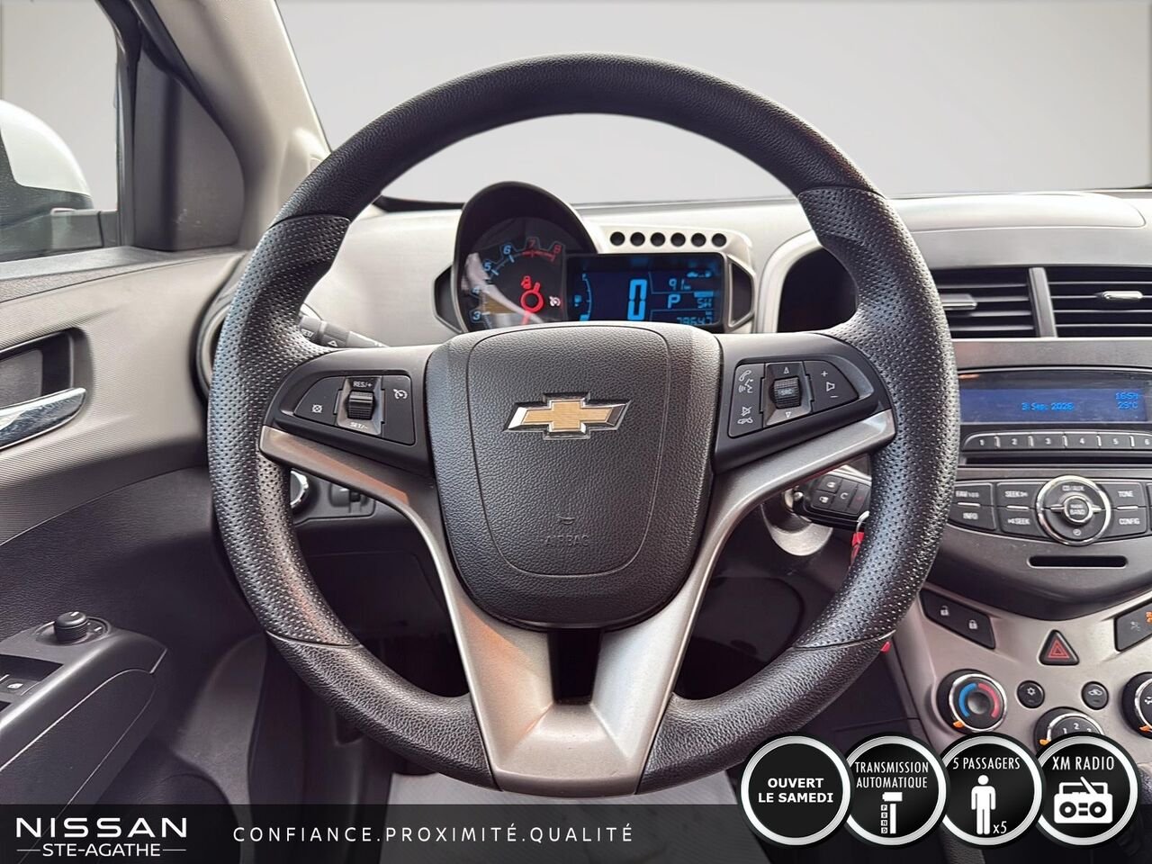 2012 Chevrolet Sonic White Ste-Agathe des Monts - photo #10