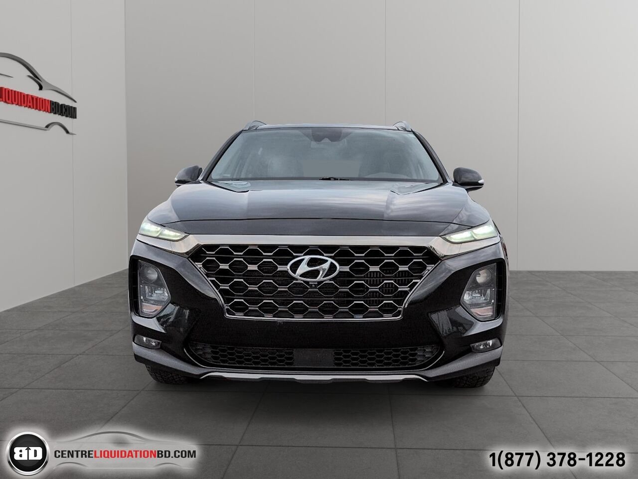 HYUNDAI SANTA FE LUXURY | BD0095 2019 Noir Granby - photo #1