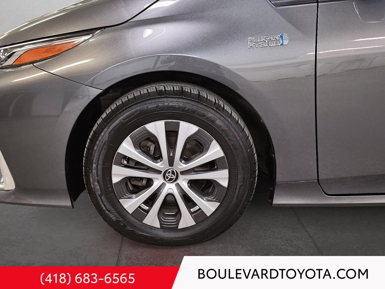 Toyota Prius Prime 531854A-44 | BASE 2022 Gris Québec - photo #6