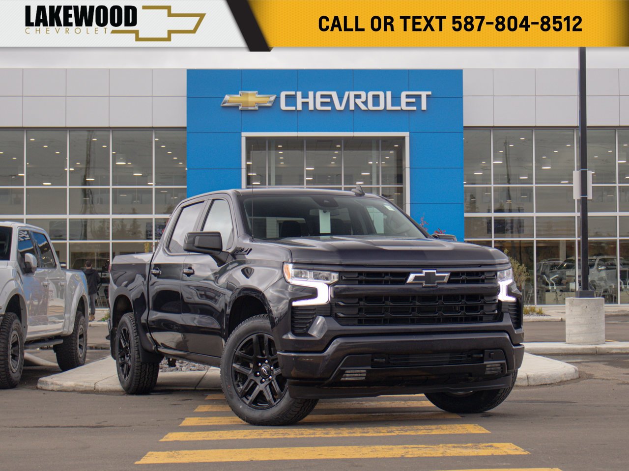 2024 Chevrolet Silverado 1500 4WD Crew Cab 147 RST Grey Sherwood Park - photo #0