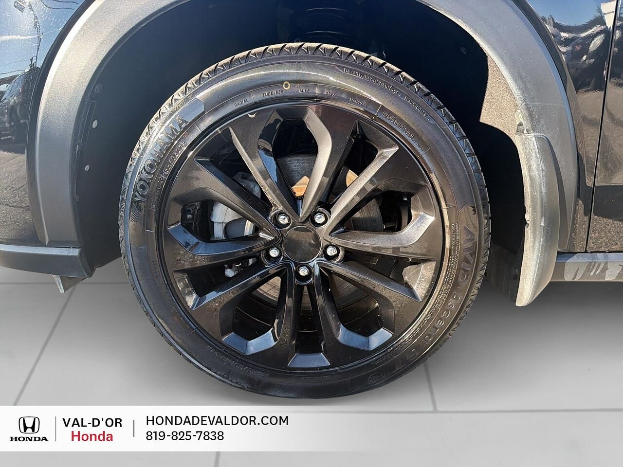 2025 Honda HR-V Sport AWD ALL BLACK GARANTIE PROLONGÉE Black Val-d'Or - photo #6