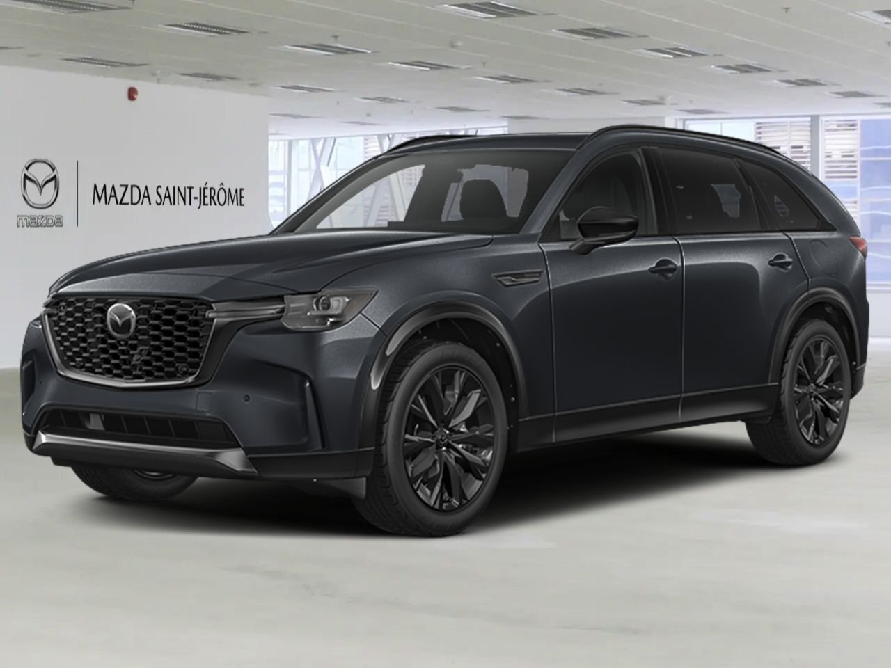 MAZDA CX-90 hybride léger GT-P TI | HYBRIDE LÉGER | TOIT OUVRANT 1re ET 2e RANGÉES | CUIR NAPPA | 12 HAUT-PARLEURS 2026 Noir de jais mica Saint-Jérôme - photo #0