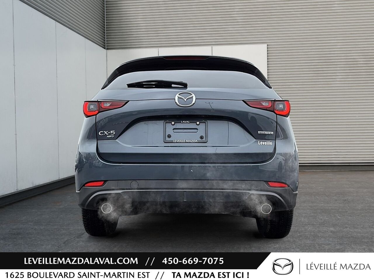 2024 Mazda CX-5 GS TI sans désactivation de cylindres Grey Laval - photo #5