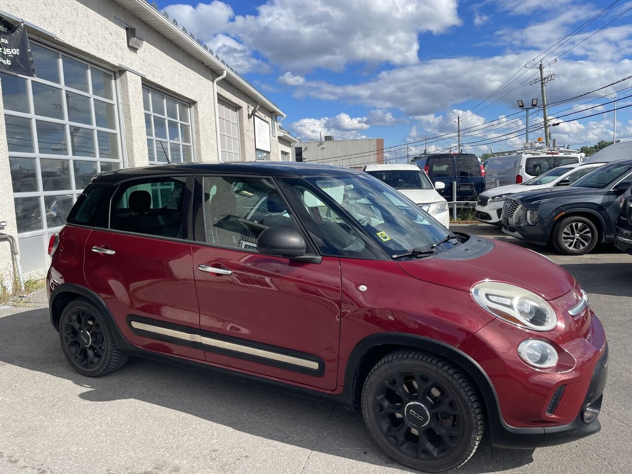 2015 FIAT 500L Red  - photo #5