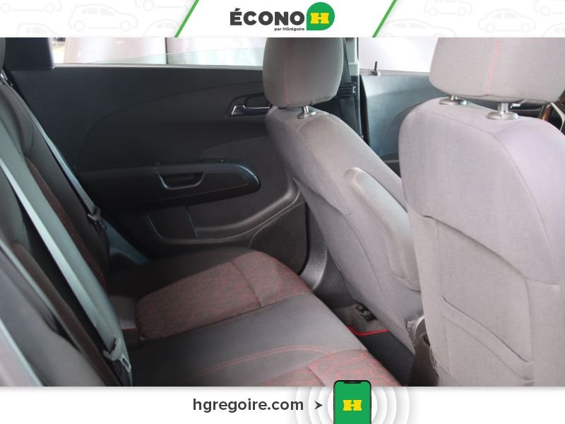 Chevrolet Sonic 822047 | LT AUTO TOIT GR ÉLEC A/C BLUETOOTH CAMÉRA MAGS 2017 Gris Laval - photo #23