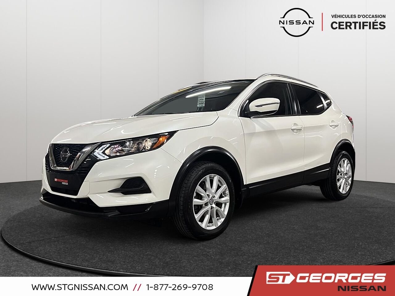 2021 Nissan Qashqai White Saint-Georges - photo #0