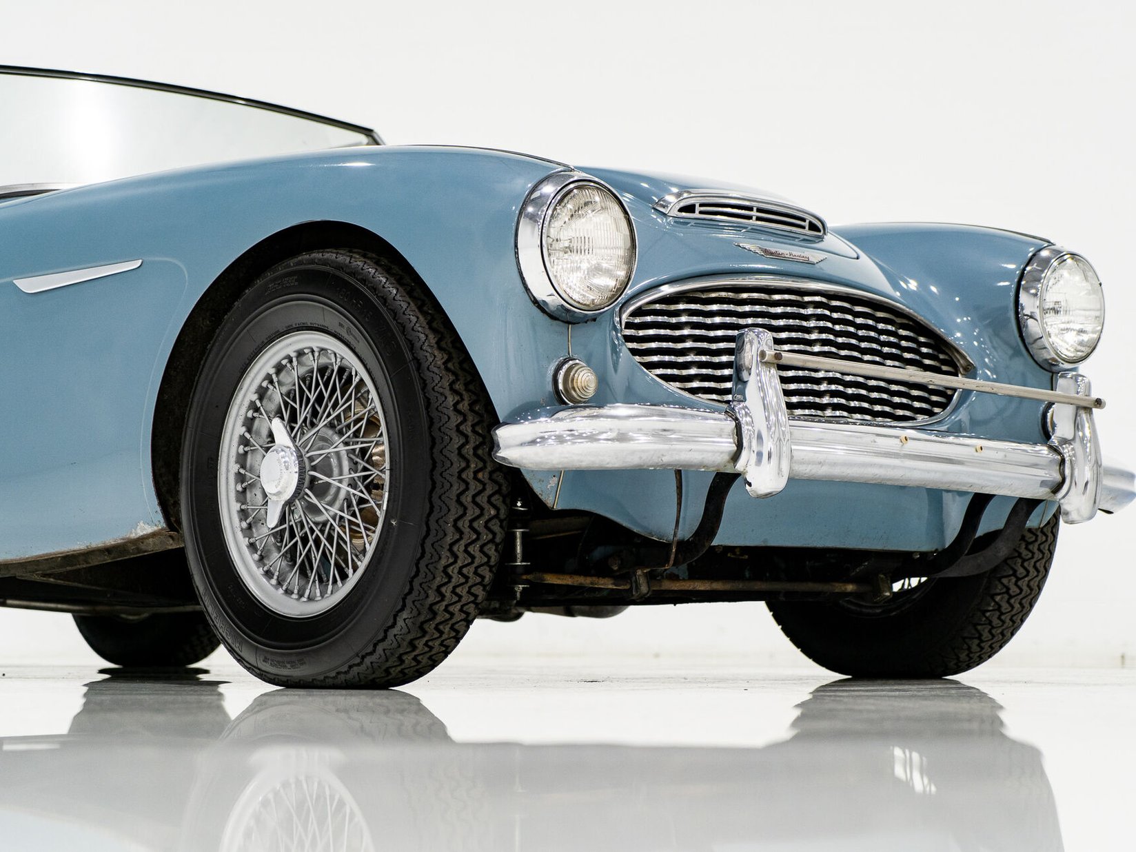 Austin Healey 3000 Recent drivetrain complete rebuild **PRIX EN USD** 1960 Bleu Montréal - photo #37