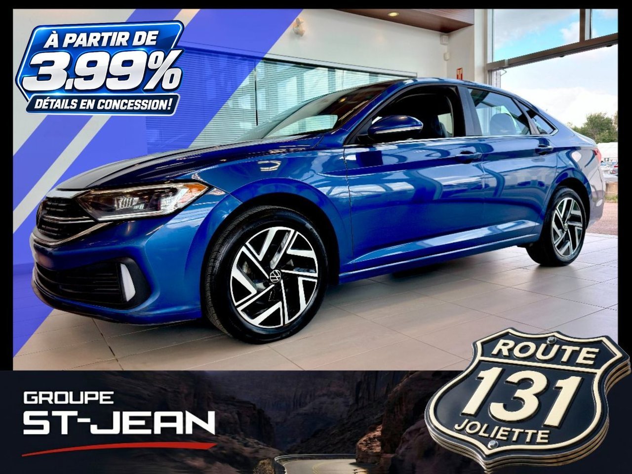 2022 Volkswagen Jetta Blue Notre-Dame-des-Prairies - photo #0