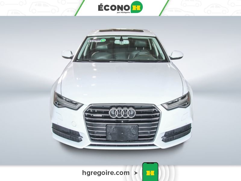 Audi A6 820138 | TECHNIK AWD V6 3.0 CUIR TOIT MAGS 2018 Blanc Laval - photo #1