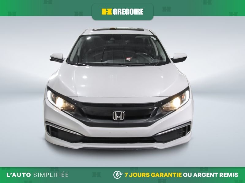 2021 Honda Civic White Laval - photo #1