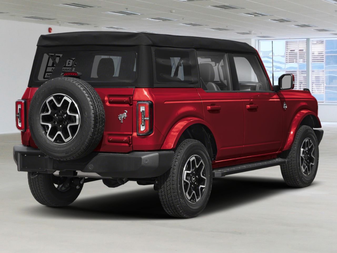 2026 Ford Bronco Ruby Red Metallic Tinted Clearcoat Mont-Laurier - photo #2