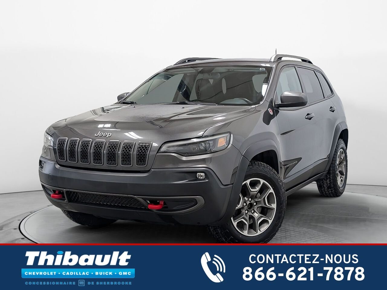 Jeep CHEROKEE 4x4 Trailhawk Moteur V6 Hitch Cuir 2020 Autre Sherbrooke - photo #0