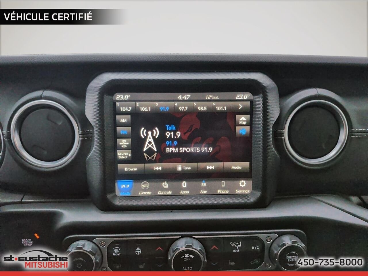 Jeep Wrangler UNLIMITED SAHARA 2021 Gris Saint-Eustache - photo #9