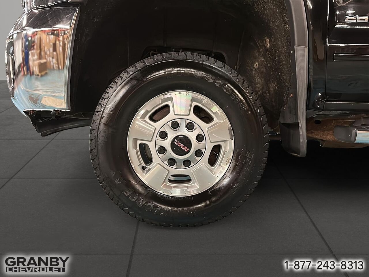 GMC Sierra 2500HD SLE CREWCAB DIESEL | 26-0337B 2016 Noir Granby - photo #9