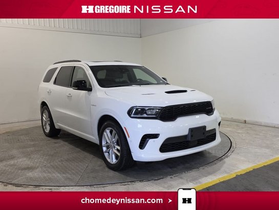2025 Dodge Durango R/T * AWD * Mag * Cuir * Caméra * Toit * Carplay White
