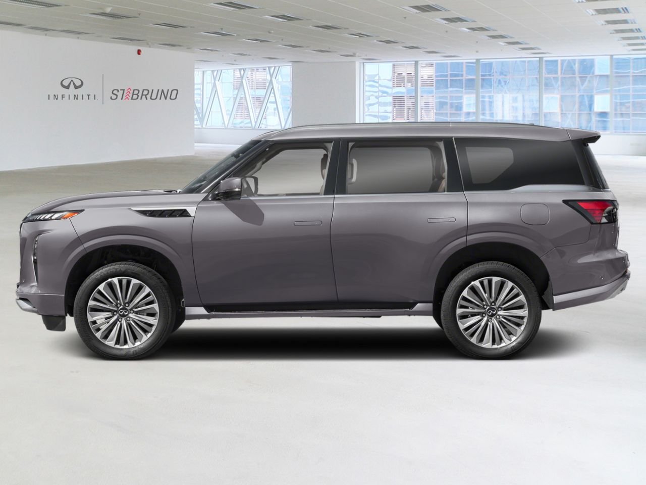 2025 INFINITI QX80 Anthracite Gray Metallic  - photo #2