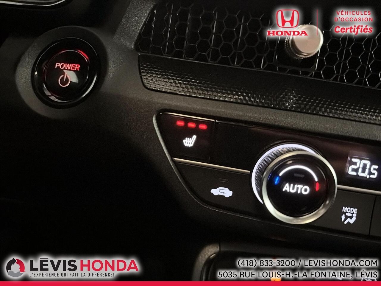 2025 Honda CR-V hybride EX-L Traction Intégrale White Lévis - photo #24