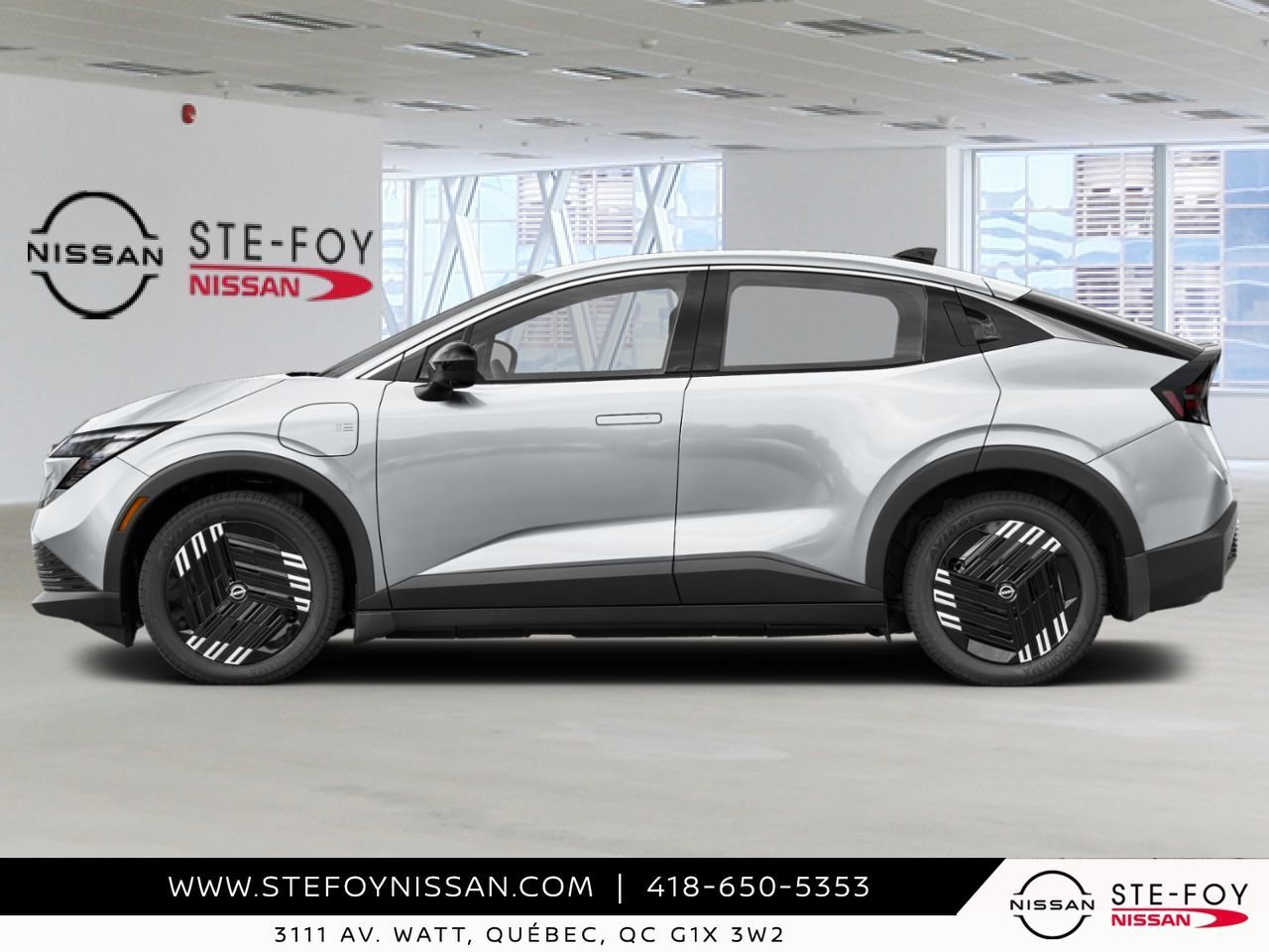 2026 NISSAN LEAF Everest White Pearl Tricoat Ste-Foy - photo #2