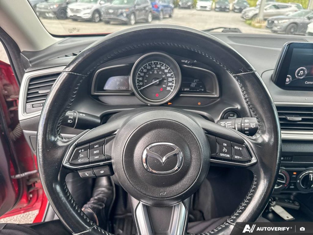 2018 Mazda Mazda3 Sport 3MZBN1L76JM254638 Red Mirabel - photo #16