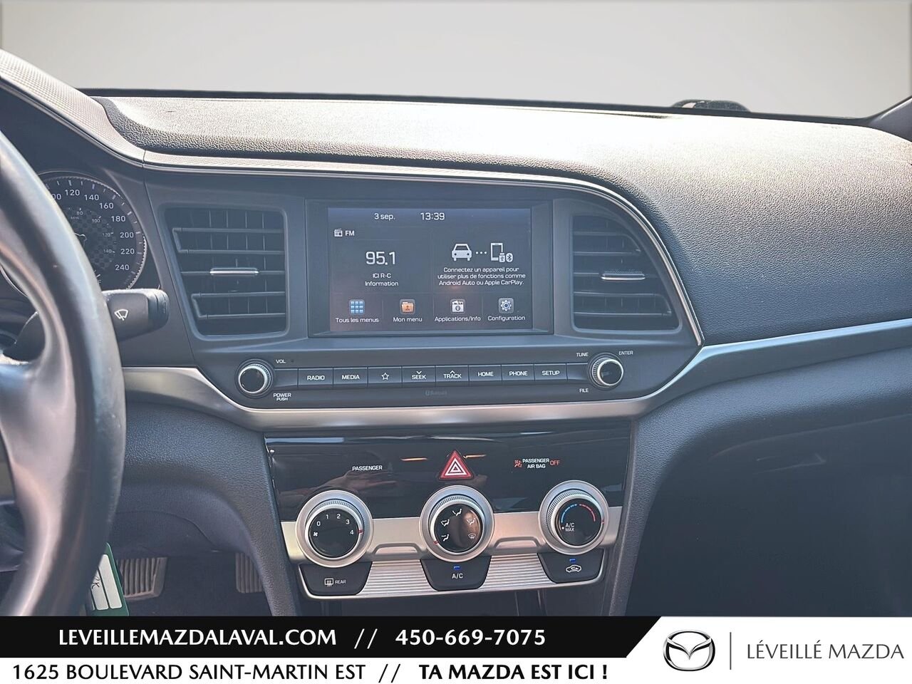 Hyundai Elantra Preferred 2019 Noir Laval - photo #14