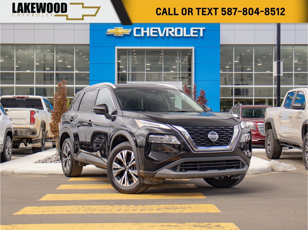 2021 Nissan Rogue AWD SV Black Sherwood Park - photo #0