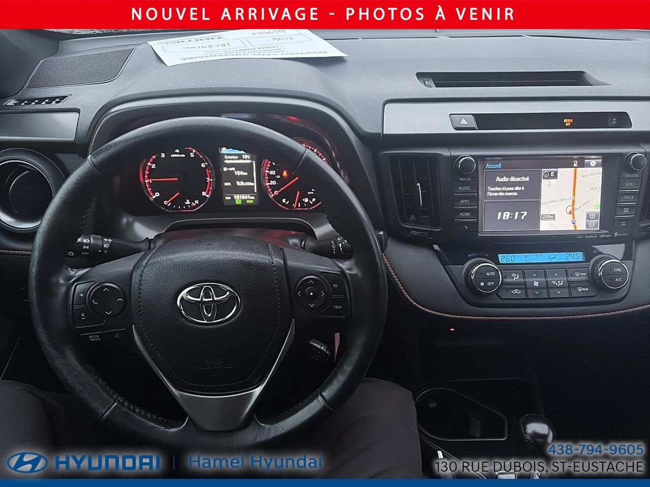 Toyota RAV4 2016 Gris Saint-Eustache - photo #5