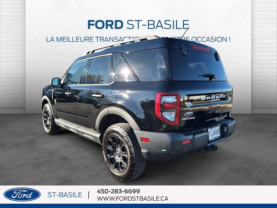 Ford BRONCO BADLANDS 4X4 2.0L ECOBOOST R9D 2025 Noir