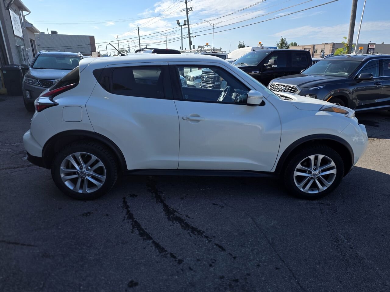 Nissan JUKE 2017 Blanc Longueuil, - photo #8