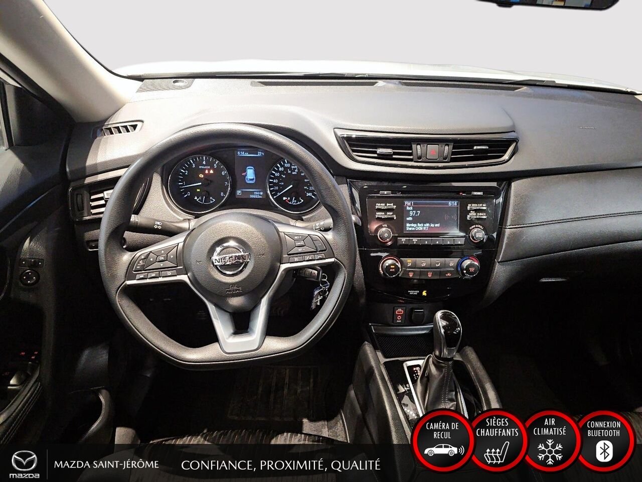 2017 Nissan Rogue AWD | 99 533 KM | CAMÉRA DE RECUL | GROUPE COMMODITÉ White Saint-Jérôme - photo #20