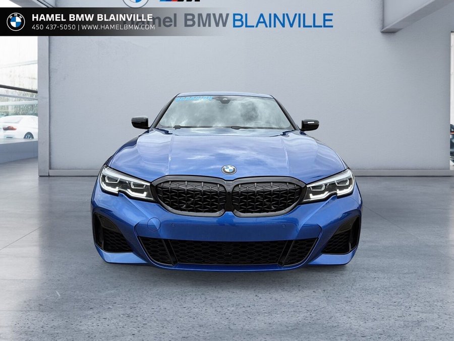 BMW Série 3 M340i xDrive berline Amérique du Nord 2021 Bleu