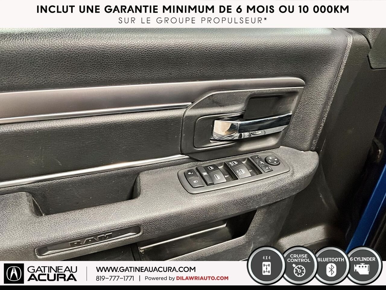 Ram 1500 Classic Warlock Quad Cab 4x4 2021 Bleu Gatineau - photo #22