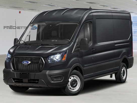 Ford TRANSIT FOURGON UTILITAIRE T-150 TI toit moyen 148 po PNBV de 8 670 lb 2027 Noir
