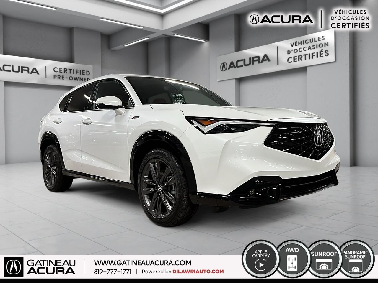 2025 ACURA ADX A-Spec SH-AWD White Gatineau - photo #13