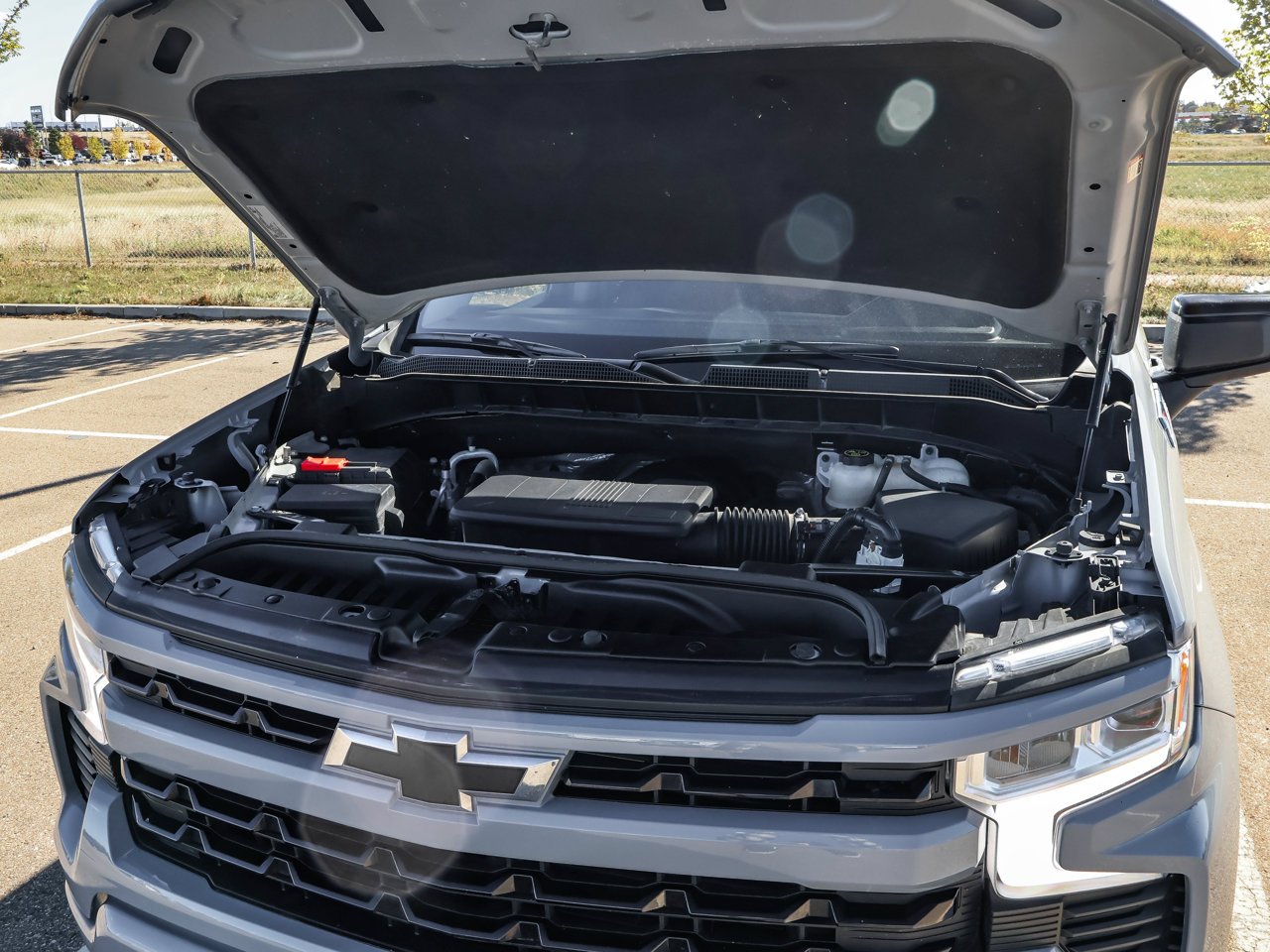 2024 Chevrolet Silverado 1500 4WD Crew Cab 147 RST Grey Sherwood Park - photo #9