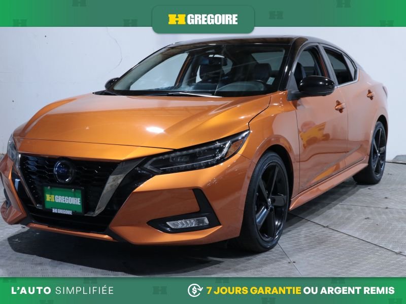 Nissan Sentra 822227 | SR AUTO AC CUIR TOIT MAGS CAM RECULE BLUETOOTH 2023 Orange Laval - photo #2