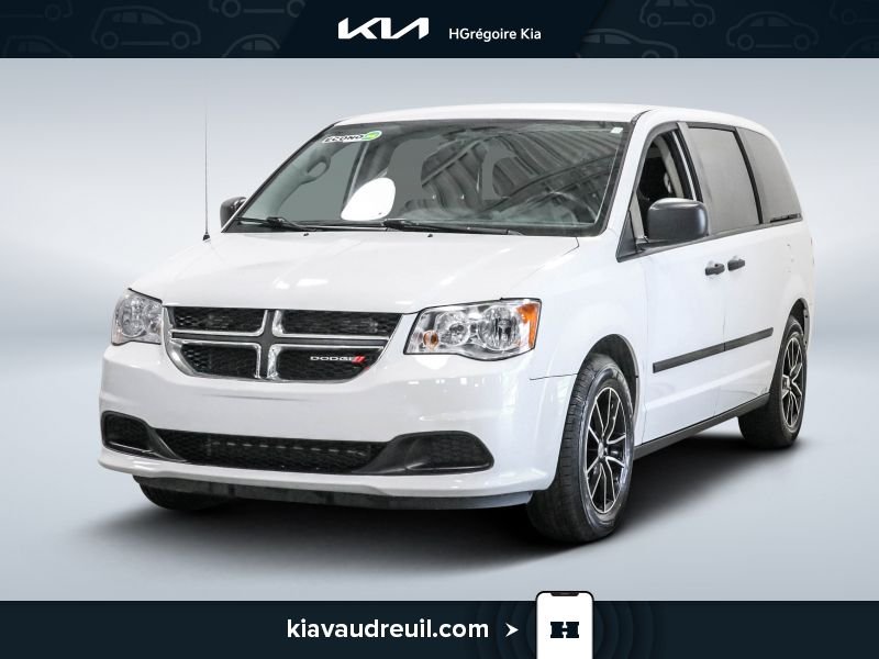 2017 Dodge GR Caravan 2017 White