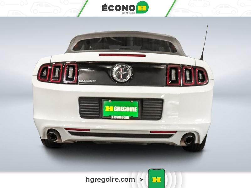Ford Mustang 821849A | V6 Premium CONVERTIBLE GR ÉLEC A/C MAGS 2014 Blanc Laval - photo #6