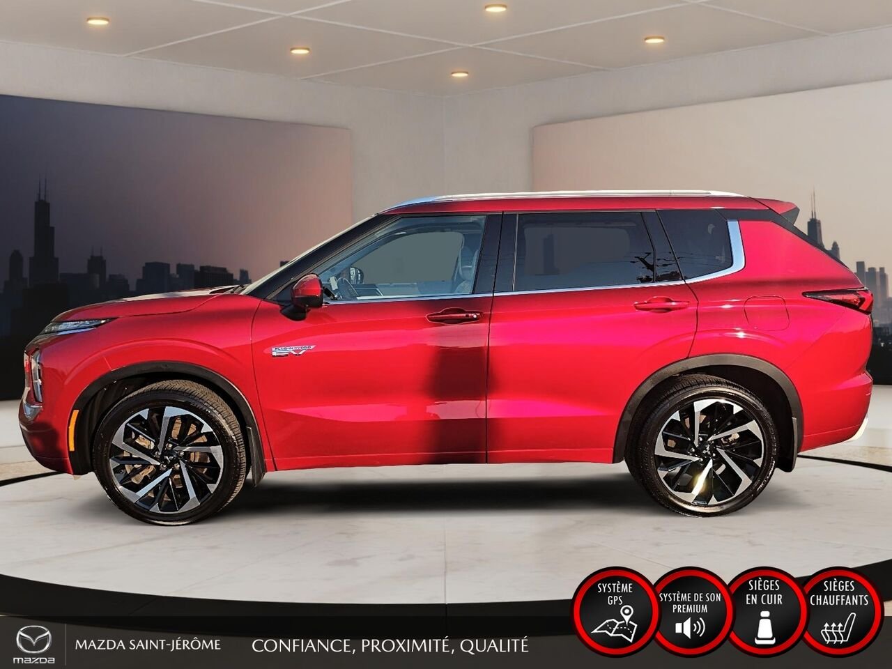 2024 Mitsubishi Outlander Red Ste-Agathe des Monts - photo #10