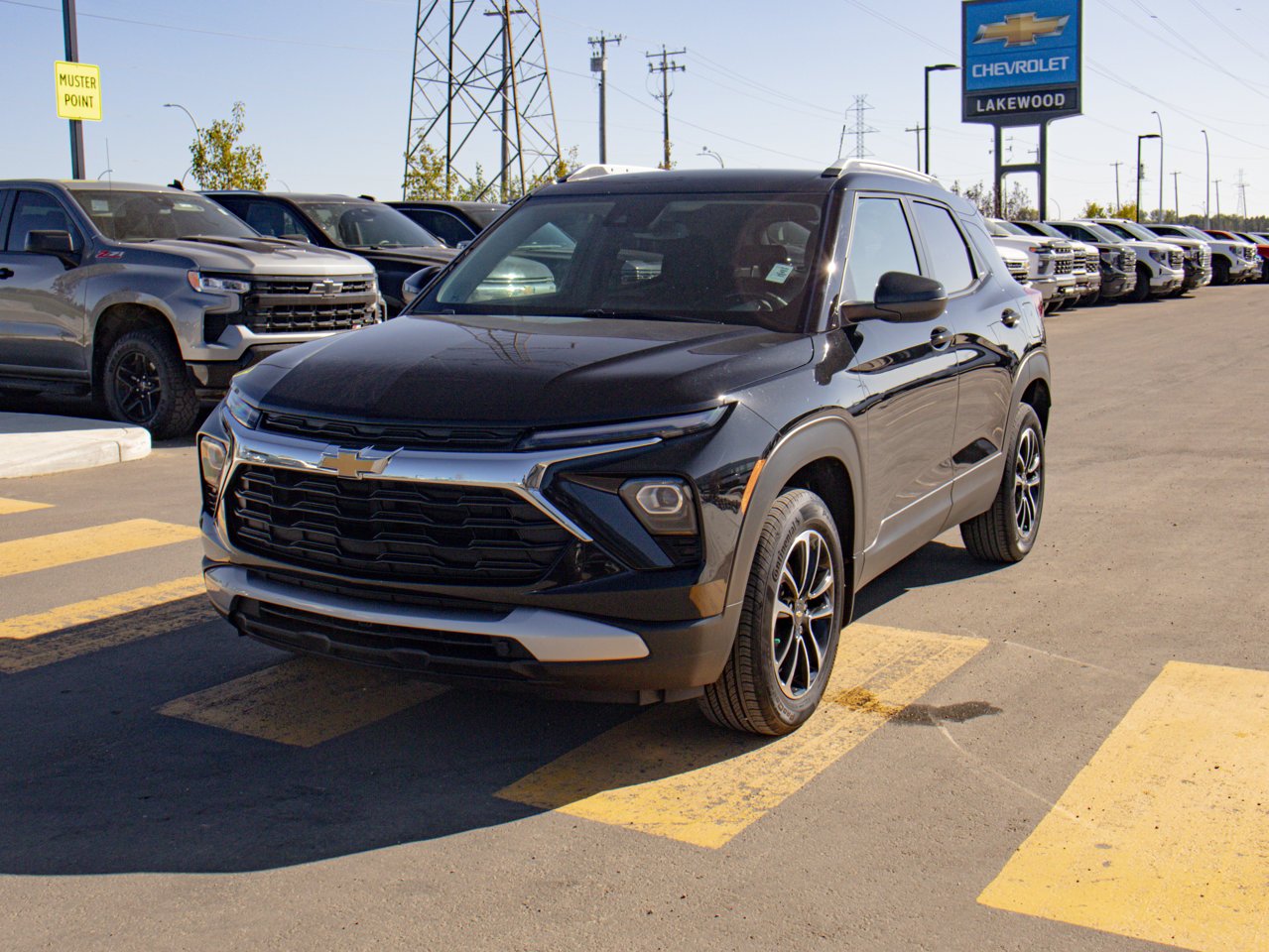 2024 Chevrolet Trailblazer AWD 4dr LT Black Sherwood Park - photo #3