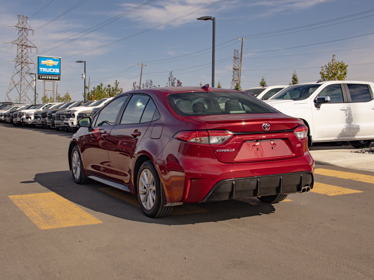 2024 Toyota Corolla SE CVT Red Sherwood Park - photo #7