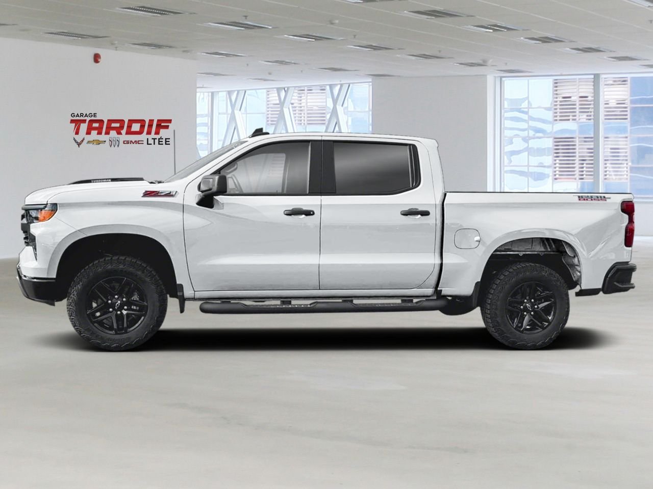 2026 CHEVROLET Silverado 1500 Custom Trail Boss cabine multiplace 4RM 157 po Summit White Amos - photo #1