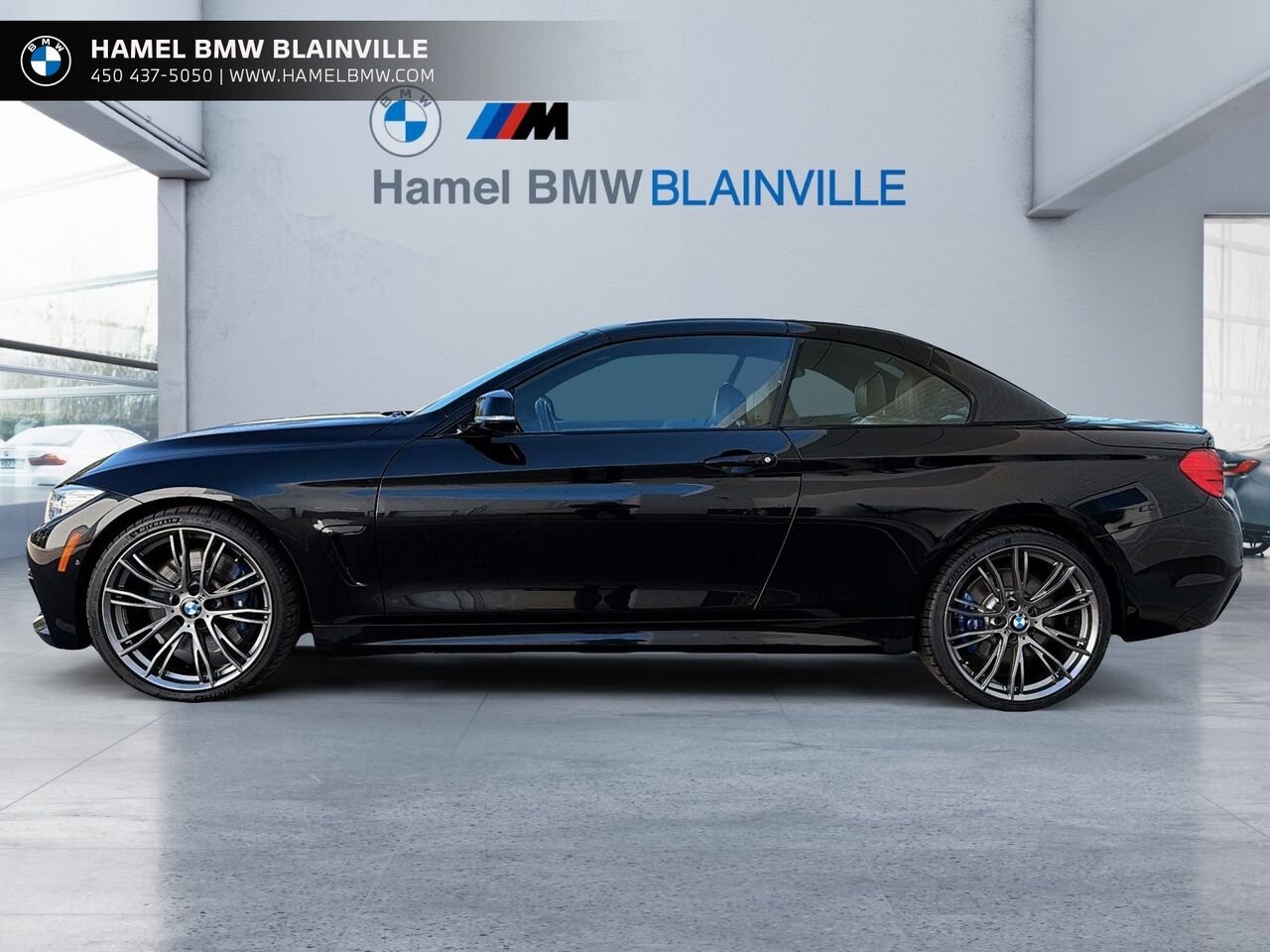 2016 BMW Série 4 435i xDrive cabriolet 2 portes TI Black Blainville - photo #7