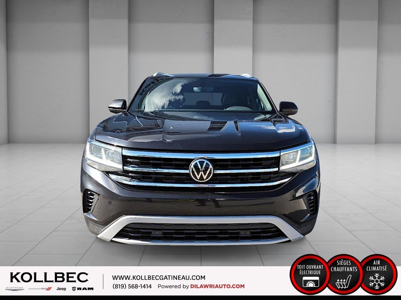 2020 VOLKSWAGEN ATLAS CROSS SPORT Comfortline 4MOTION Black Ottawa & Gatineau - photo #11
