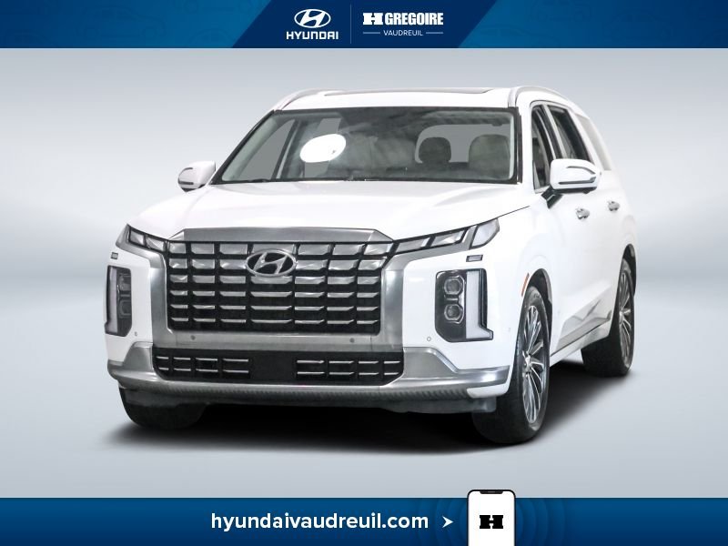 Hyundai Palisade YW186 | Ultimate Calligraphy w/Beige 7-Passenger AWD 2023 Blanc Laval - photo #4