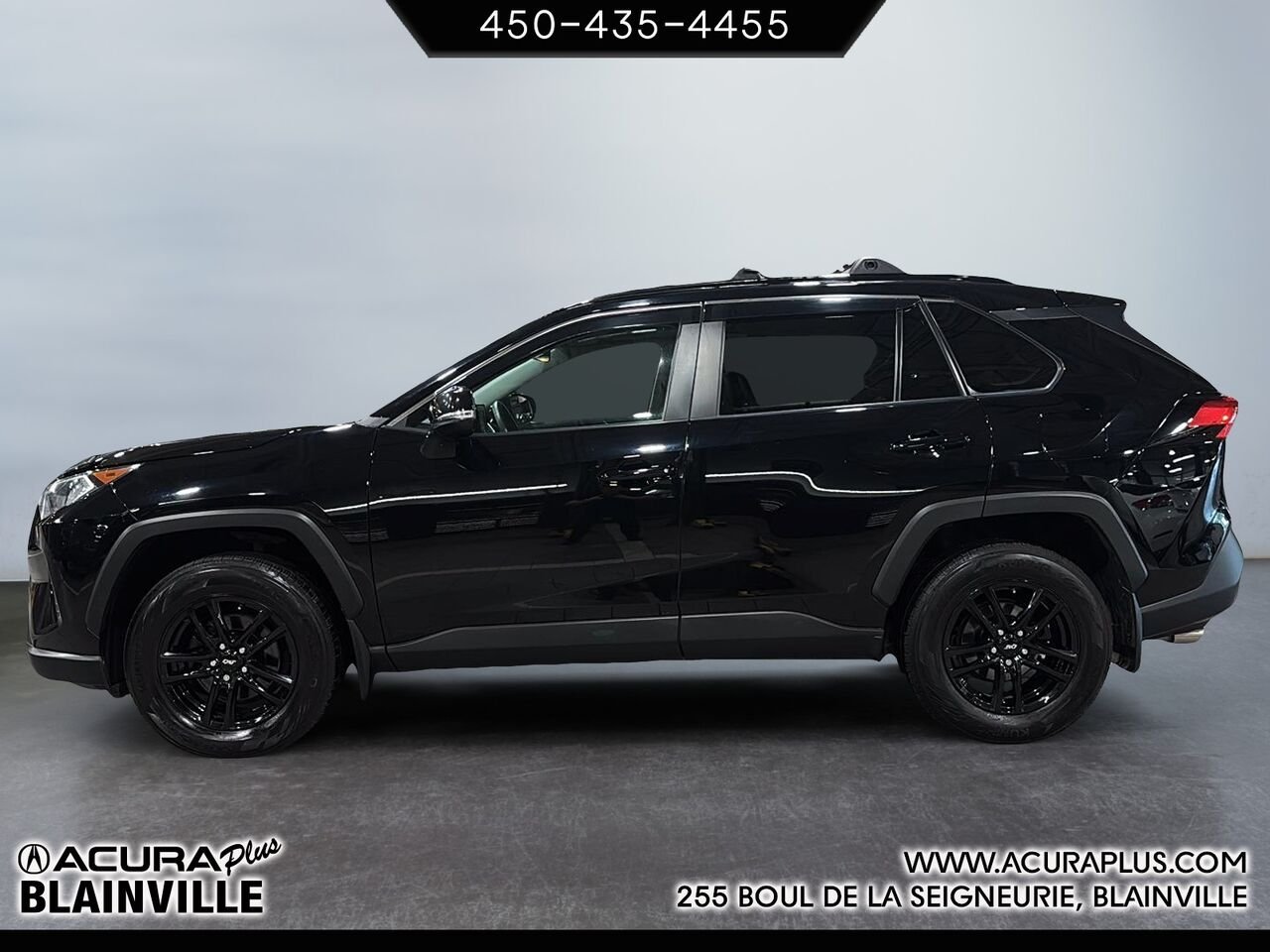 2021 Toyota RAV4 Black Blainville - photo #4